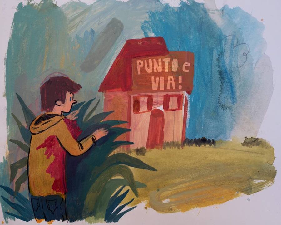 Luca e la casa Punto e Via