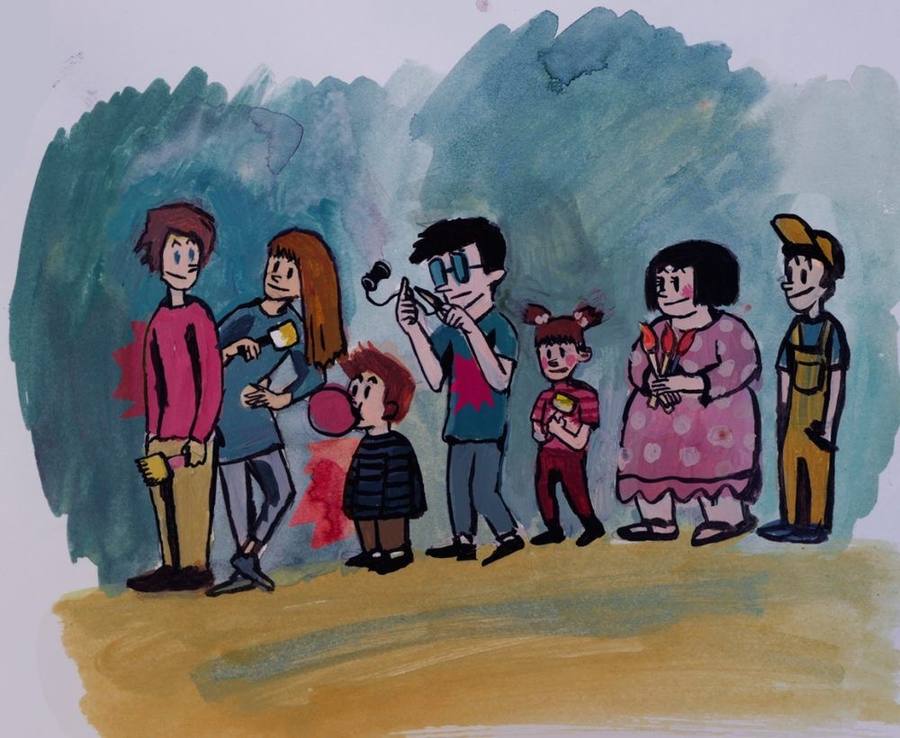 Bambini e famiglie di Punto e Via